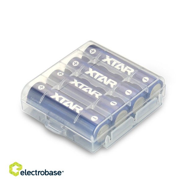 Akumulators AA R6 2500mAh 4150mWh 1.5V XTAR Li-ion box iepakojumā 4gb. 4