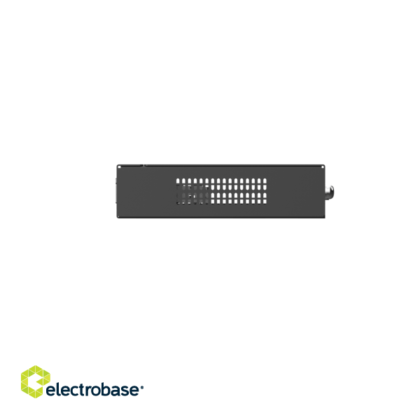 10-Port Gigabit Smart PoE komutators: 8 PoE porti, 1 RJ45, 1 SFP, 120W PoE, galda, tērauda korpuss. 3