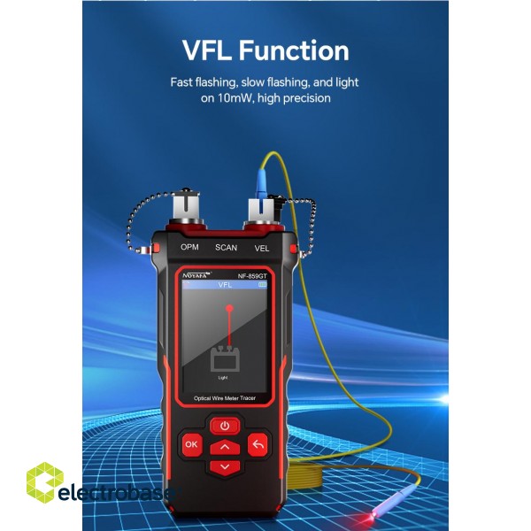 Multifunctional Cable Detector | POE test | Optical fiber signal tester фото 13