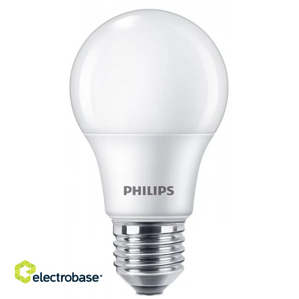 Philips LED 8W A60 E27 CW 230V FR ND image 1