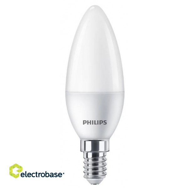 Philips LED 4.9W B35 E14 WW FR ND фото 1