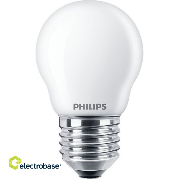 Philips LED bulb 2.2W (25W) E27 P45 FR ND MV