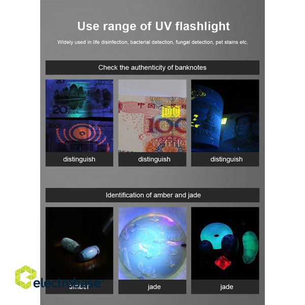 S11-H UV flashlight black | ULTRAVIOLET LIGHT 33