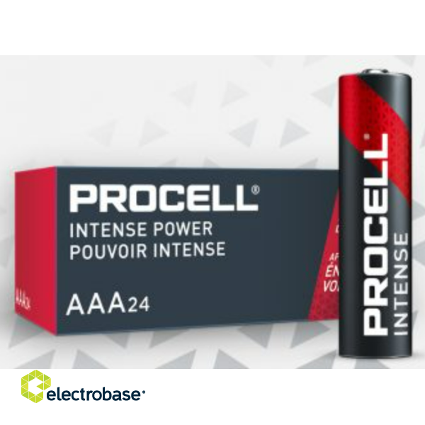 duracell procell intense aaa baterija electrobase.lv