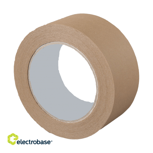 Solvent paper tape, 50mm x 50m, brown