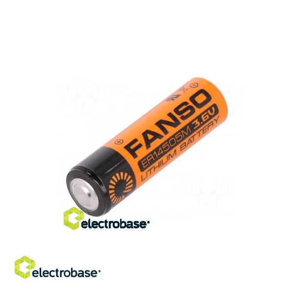 Battery:lithium;3.6V;AA;Ć?14.5x50.5mm;2100mAh FANSO EB17565488