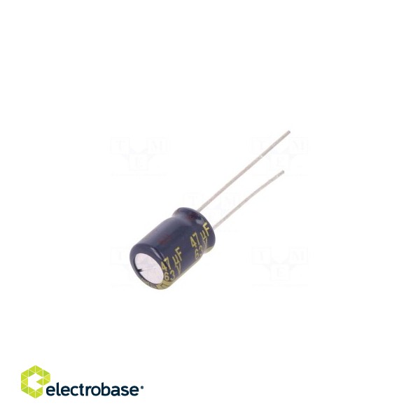 Capacitor:electrolytic;THT;470uF;16VDC;Ø8x11.5mm;Pitch:3.5mm