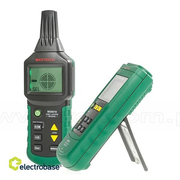 Scanner - locator for metal, cables or wires under the wall or for plaster, MASTECH MS6818 фото 2