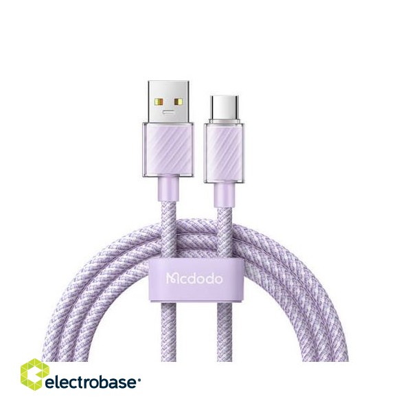 CA-3655 Type-C 6A Data Cable 2m purple paveikslėlis 3