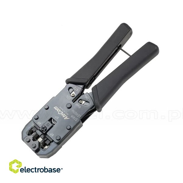 Professional crimp tool for RJ45/ RJ11connectors image 1