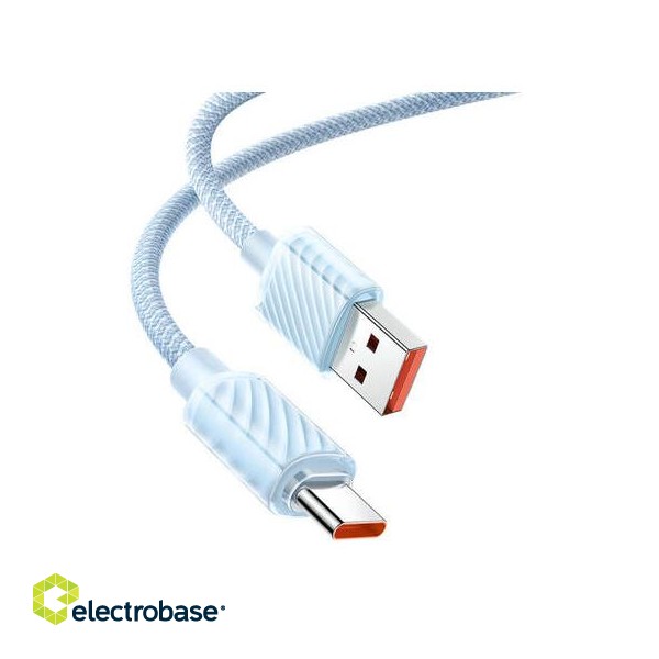 CA-3654 Type-C 6A Data Cable 2m blue фото 2