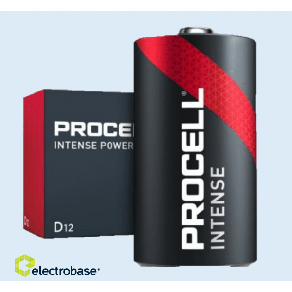 duracell procell intense d baterija electrobase.lv