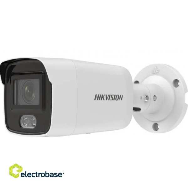 DS-2CD2047G2-LU : 4MP : Mini bullet camera | Built-in microphone for real-time audio : HIKVISION