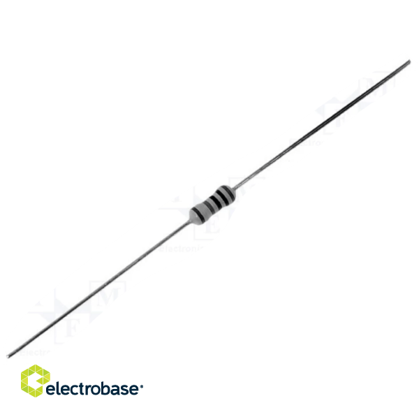 Resistor: metal film; THT; 120?; 0.6W; ±1%; Ø2.5x6.8mm; 50ppm/°C