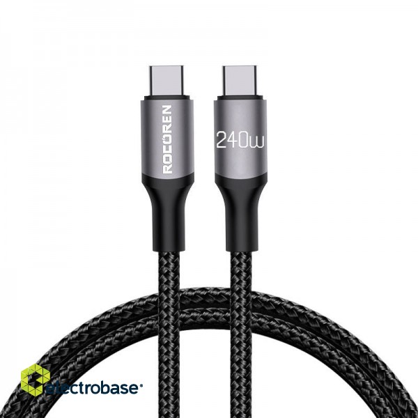 Retro Series  USB Cable C TO C 240W 1m Grey 22