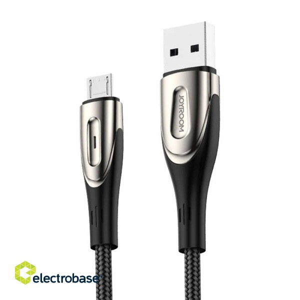 S-M411 2.4A USB Micro Fast Charging Cable 3m-Black