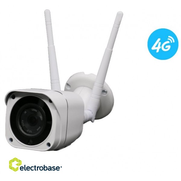 Videonovērošanas IP kamera ar 4G tīklu atbalstu electrobase.lv