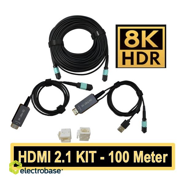 HDMI kabelis 100m versija 2.1 electrobase.lv