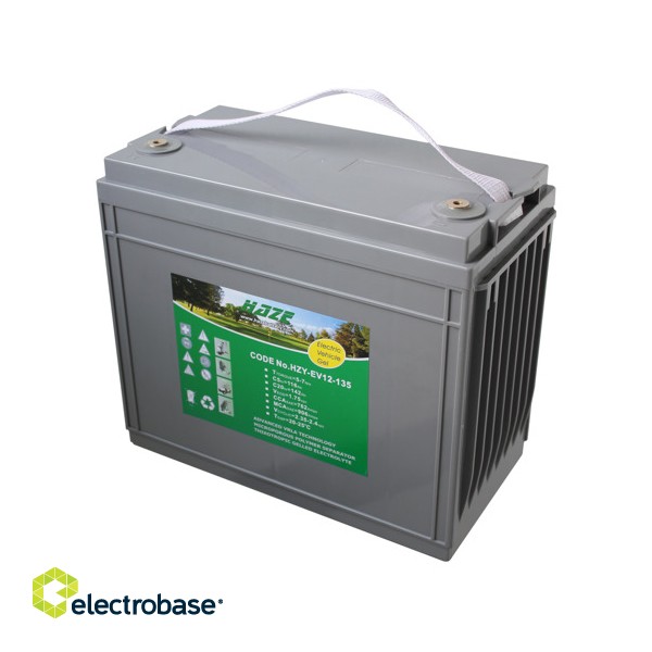 ŽelejasHAZE Lead-acid battery - 12V/ 161Ah | 34x17.3x28cm