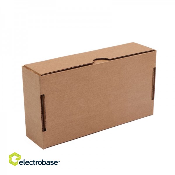Mikro gofrētā kartona kastes 180x100x50mm, brūnas, 14E (FEFCO 0427) 3
