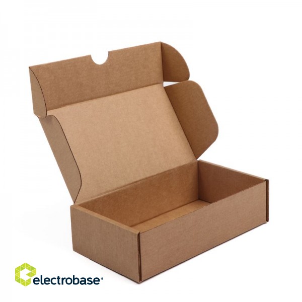 Mikro gofrētā kartona kastes 180x100x50mm, brūnas, 14E (FEFCO 0427) 4