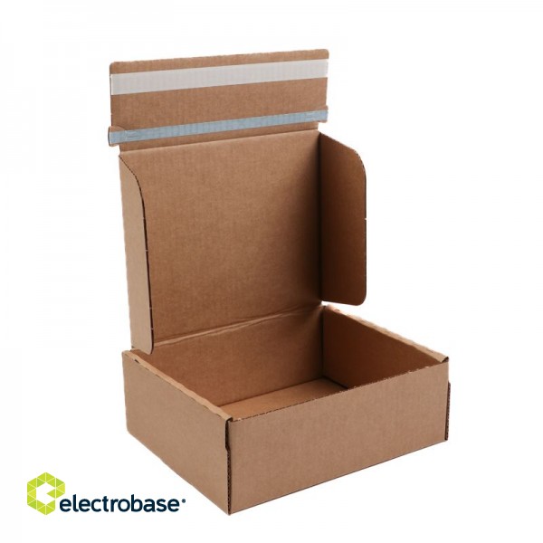E-komercijas sūtījumu kastes, S izmērs - Omniva un DPD pakomātam, 220x180x80mm