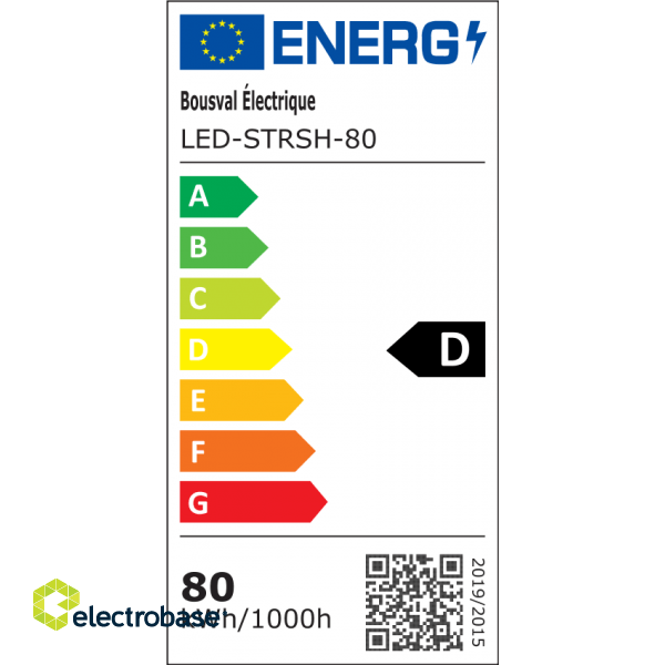 LED Ielas gaismeklis 80W 4000K, IP66, IK08, 10400lm image 3