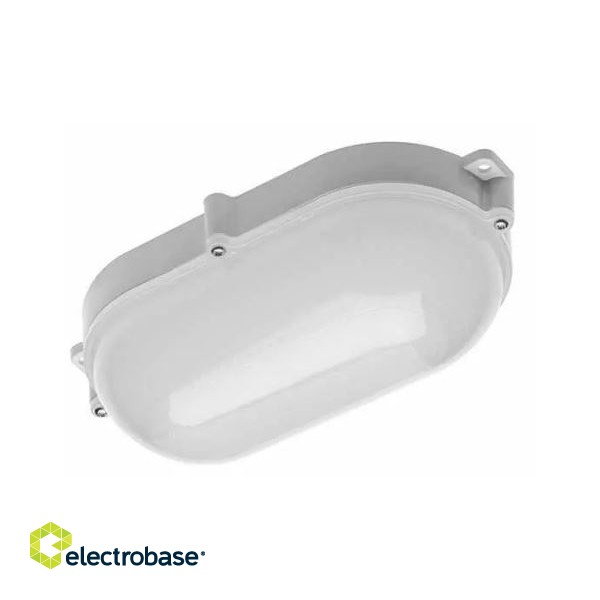 LED Plafons 4000K 700lm 10W IP65 LUXIA ovals