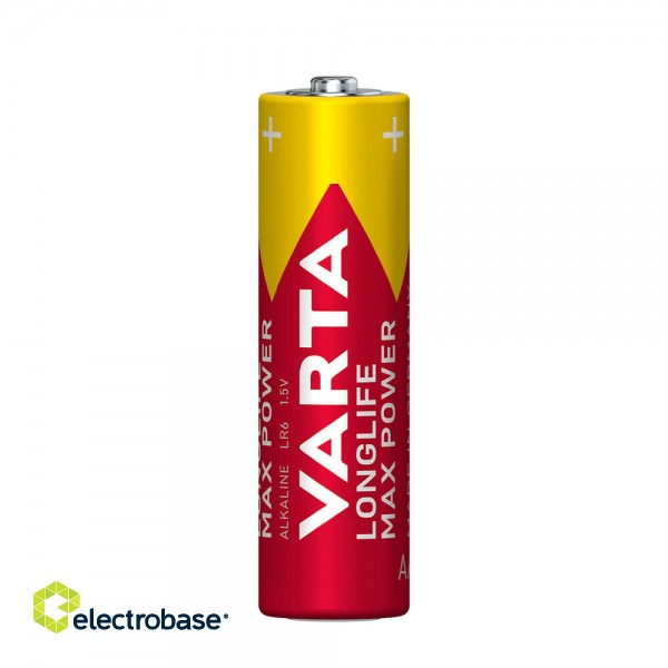 VARTA Longlife Max Power Alkaline Battery AA (1,5V) B4 2