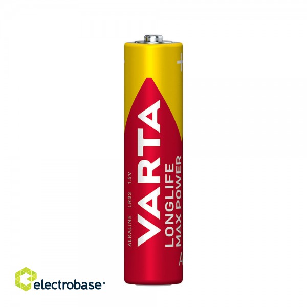 VARTA Longlife Max Power Alkaline Battery AAA (1,5V) B4 2