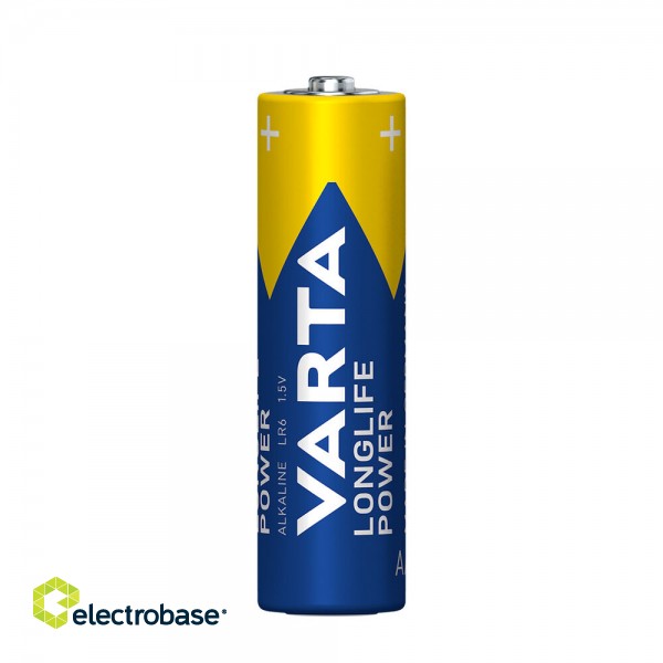 VARTA Longlife Power Alkaline Battery AA (1,5V) B4 2
