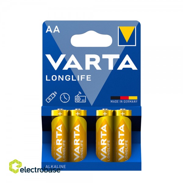 VARTA Longlife Power Alkaline Battery AA (1,5V) B4
