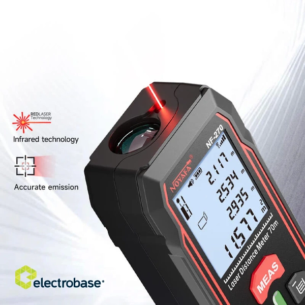 NOYAFA NF-270 Handheld Laser Distance Meter 2