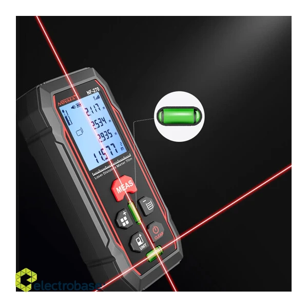 NOYAFA NF-270 Handheld Laser Distance Meter 6