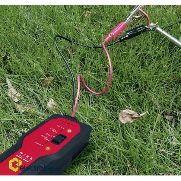 Underground and in-wall wire locator | Detects pipes, wires, metals | Li-Ion battery image 12