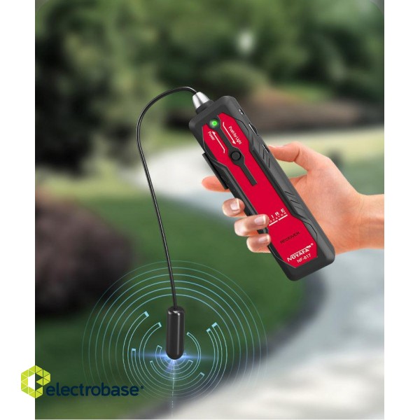 Underground and in-wall wire locator | Detects pipes, wires, metals | Li-Ion battery image 4