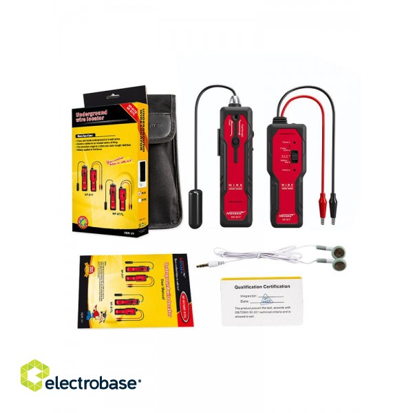 Underground and in-wall wire locator | Detects pipes, wires, metals | Li-Ion battery image 5