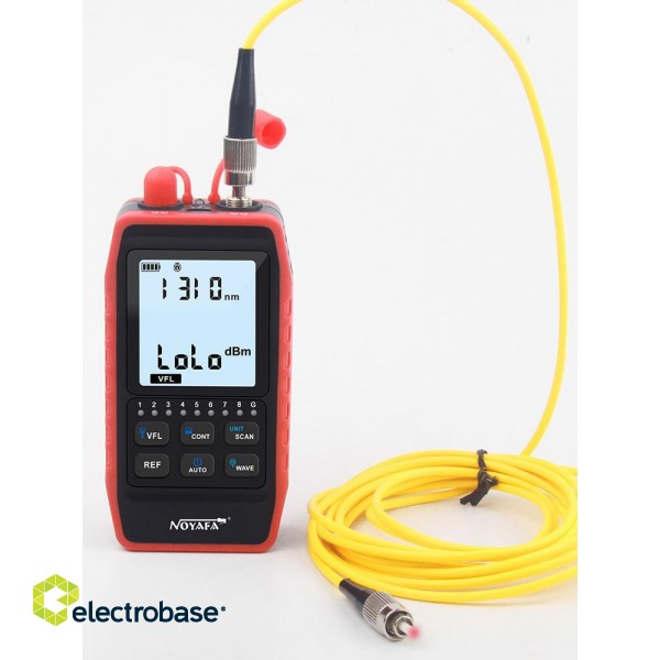 Optical Power Meter with Visual Fault Locator | Network Cable Multitester and Locator image 3