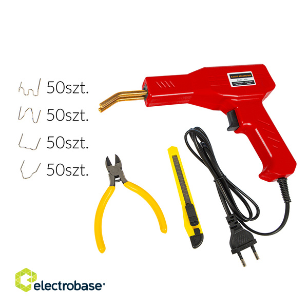 Plastmasas detaļu savienošanas iekārtas komplekts | Plastmasas detaļu remontam auto, moto, mājai 3