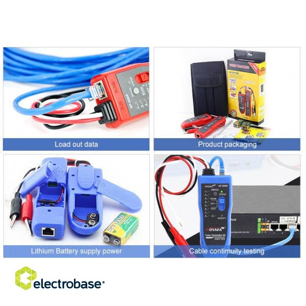 Multifunctional Network Wire and Cable Tracker | Electrical Cable Tracing image 2