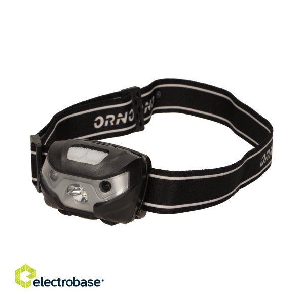 3W 120lm LED headlamp, with sensor and USB charger included image 2