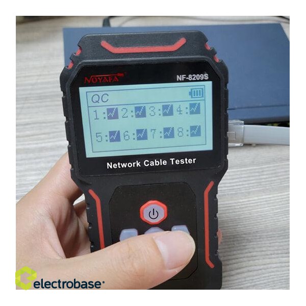 Multifunctional Cable Tester | Cable Length, POE Test | Port Check | Cable Scan image 16
