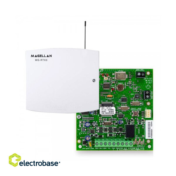  Wireless zone extender for SP and EVO series panels EVO series panels can be connected to several, 