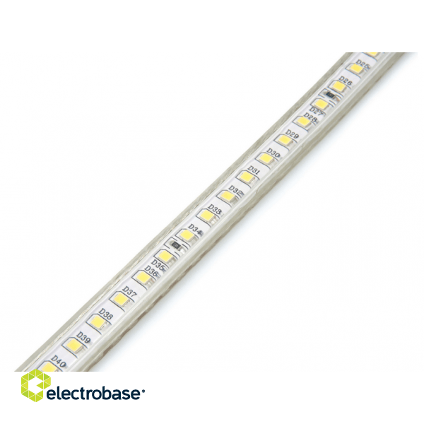 LED lint 2835/120 12W 3000K IP65 220V 100m rull, hind 1 meeter image 2