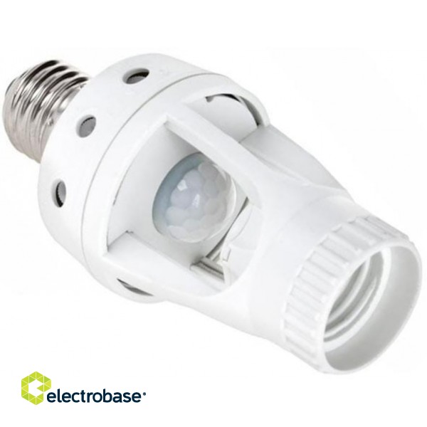 Bulb With Sensor E27 60W, IP20 White image 2