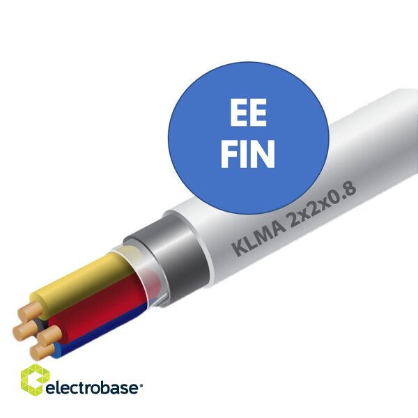 KLMA cable electrobase.lv PB-2x0.8-W