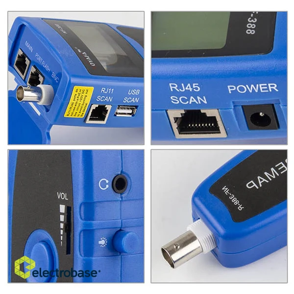 Noyafa NF-388 Wire Fault Locator with 8 Remote Identifiers 3