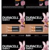 Duracell Duralock C&B LR03 AAA alkaline battery 