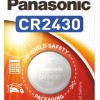 CR2430 baterijas 3V Panasonic litija iepakojumā 1 gb. electrobase.lv