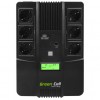 Green Cell ® UPS AiO 800VA/480W LCD displejs, 6x220V kontaktligzdas + 1xUSB ports